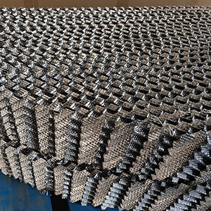 不锈钢波纹丝网填料的结构设计与传质性能在工业应用中的作用