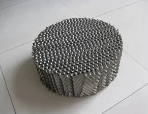 不锈钢金属填料 石油乙烯精馏塔高效分离部件