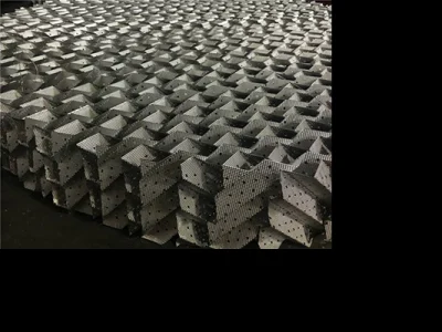 250X/250Y 钛合金耐酸碱规整波纹塔填料