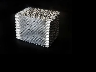 125X/125Y 304 不锈钢波纹规整工业填料