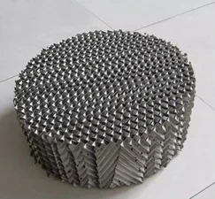 316不锈钢金属规整填料的工作原理及其应用分析