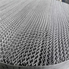 350Y金属丝网规整填料的装填方法及在工业中的实际应用