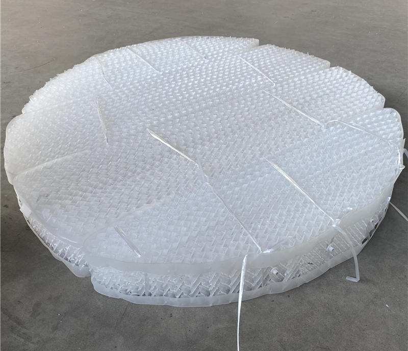 网孔波纹填料应用与性能解析