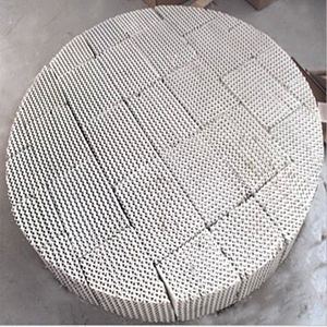 陶瓷波纹填料在纺织助剂生产和化工分离过程中的关键应用