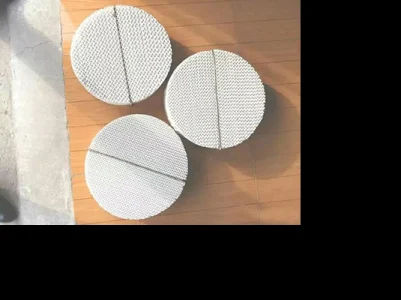 空分与低温分离萃取塔陶瓷规整波纹填料400X 低温适配