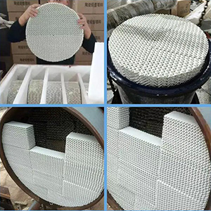 陶瓷规整填料在石油化工和制药领域中的实际应用案例与技术性能