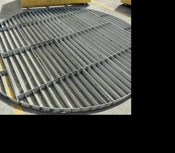 煤化工洗苯塔塔内件RPP塑料防腐支撑格栅