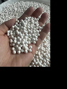 耐高温惰性瓷球 石化塔器支撑填料氧化铝陶瓷球