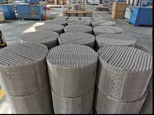 316L不锈钢丝网填料在强腐蚀化工环境中的应用优势