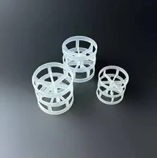 黑色耐老化RPP塑料鲍尔环电厂锅炉脱硫塔填料