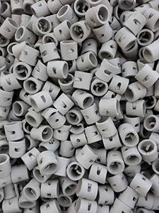 陶瓷鲍尔环填料价格介绍及废气处理设备配套填料现货供应