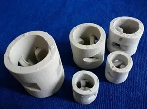 化工陶瓷鲍尔环规格型号 耐腐蚀酸碱塔填料报价
