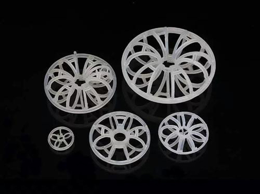 增强PP泰勒花环在钢铁厂脱硫塔中的稳定结构与安全保障作用