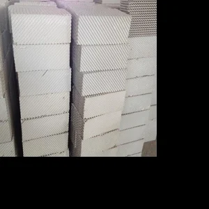 生物化工真空塔陶瓷规整波纹填料550X 低阻力节能