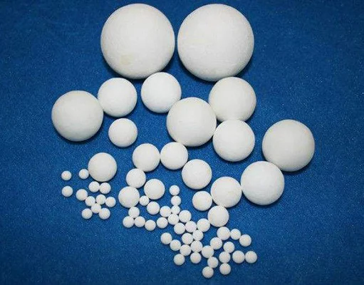 非标尺寸氧化铝瓷球 特殊工况塔器惰性填料陶瓷球