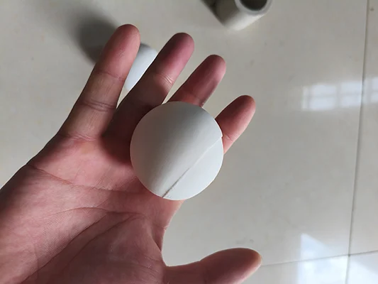 污水处理塔惰性瓷球 滤层支撑用氧化铝瓷球