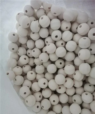 冶金热风炉填料瓷球 蓄热开孔多孔惰性陶瓷球