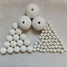 开孔瓷球多孔瓷球氧化铝瓷球