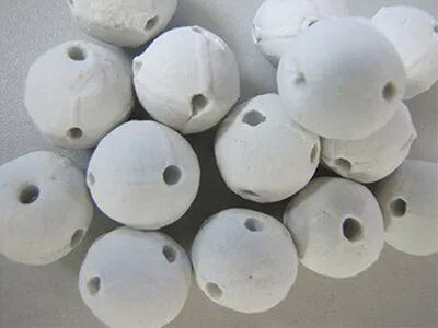 通用型多孔开孔瓷球 常规石化塔器替换实心瓷球填料