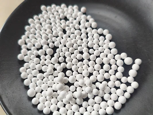 低粉尘白色活性氧化铝球 半导体洁净车间特种气体干燥除水介质