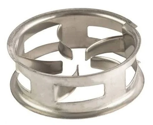 金属阶梯环的结构参数对填料塔运行压降与能耗的影响